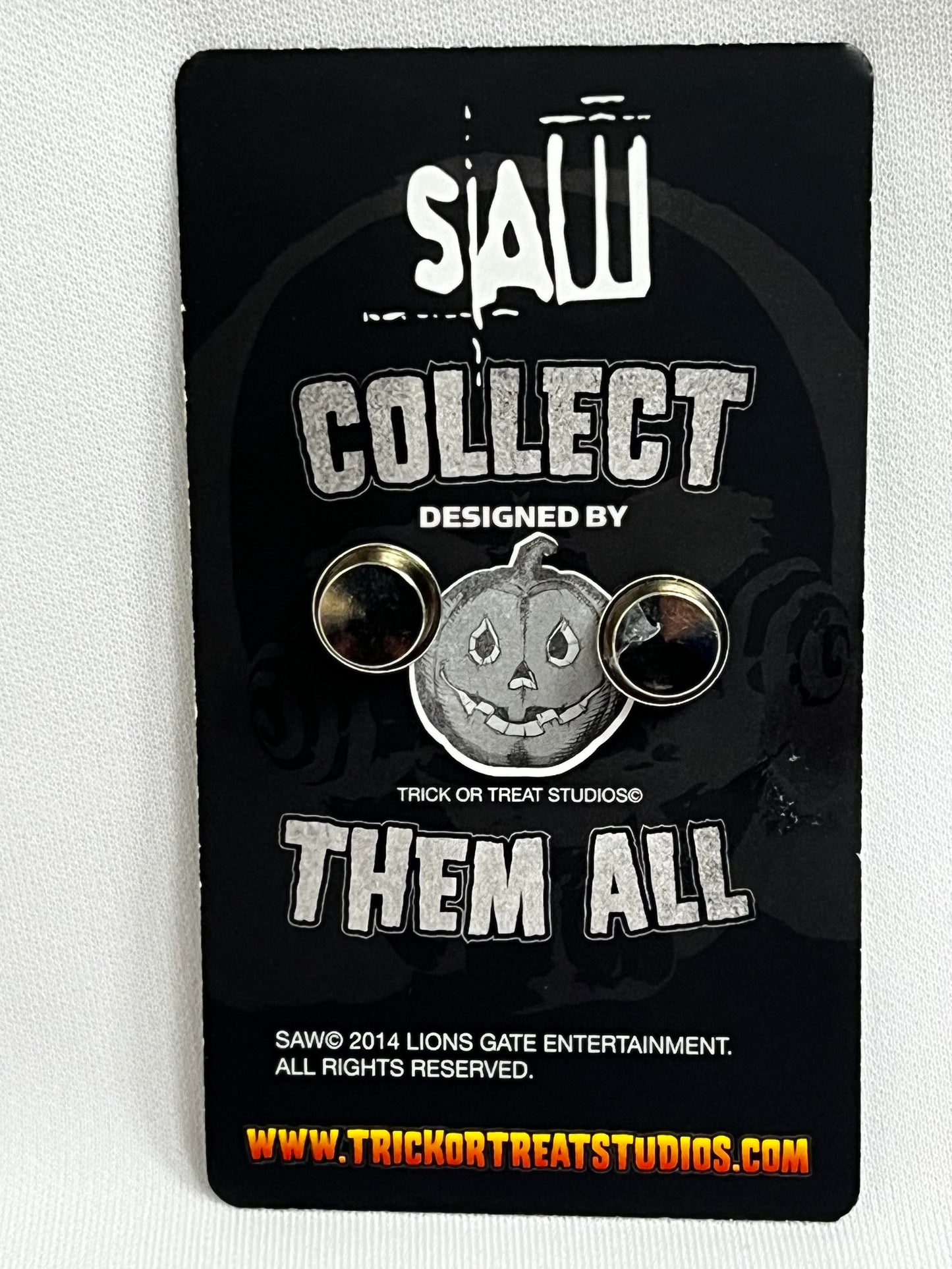 Saw: Billy The Puppet Head Enamel Pin