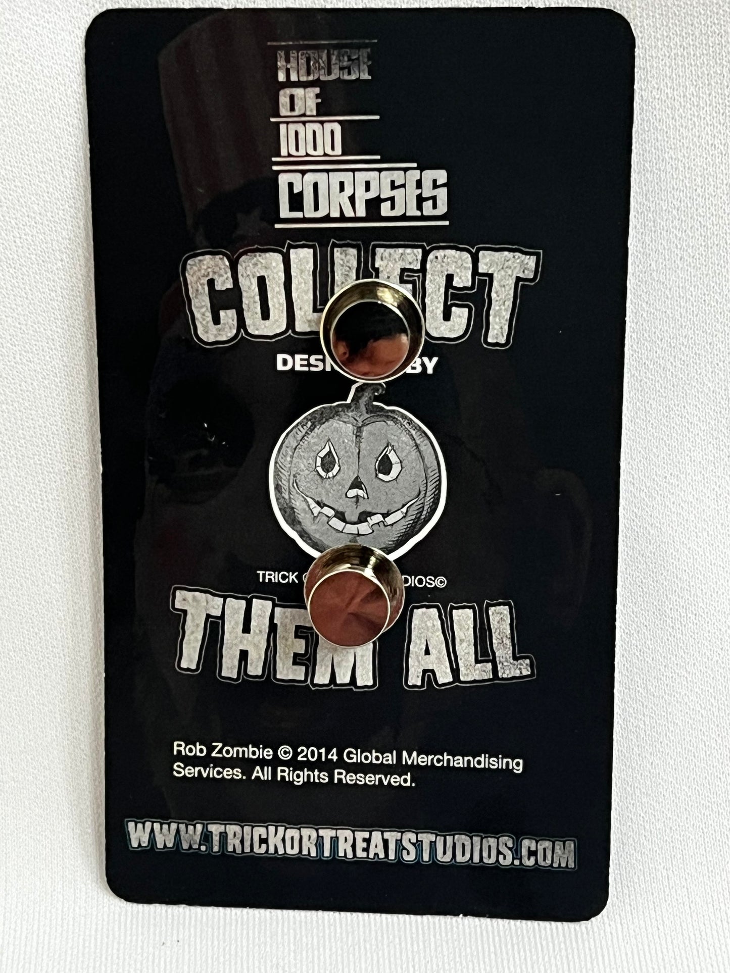 House of 1000 Corpses: Captain Spaulding Head Enamel Pin