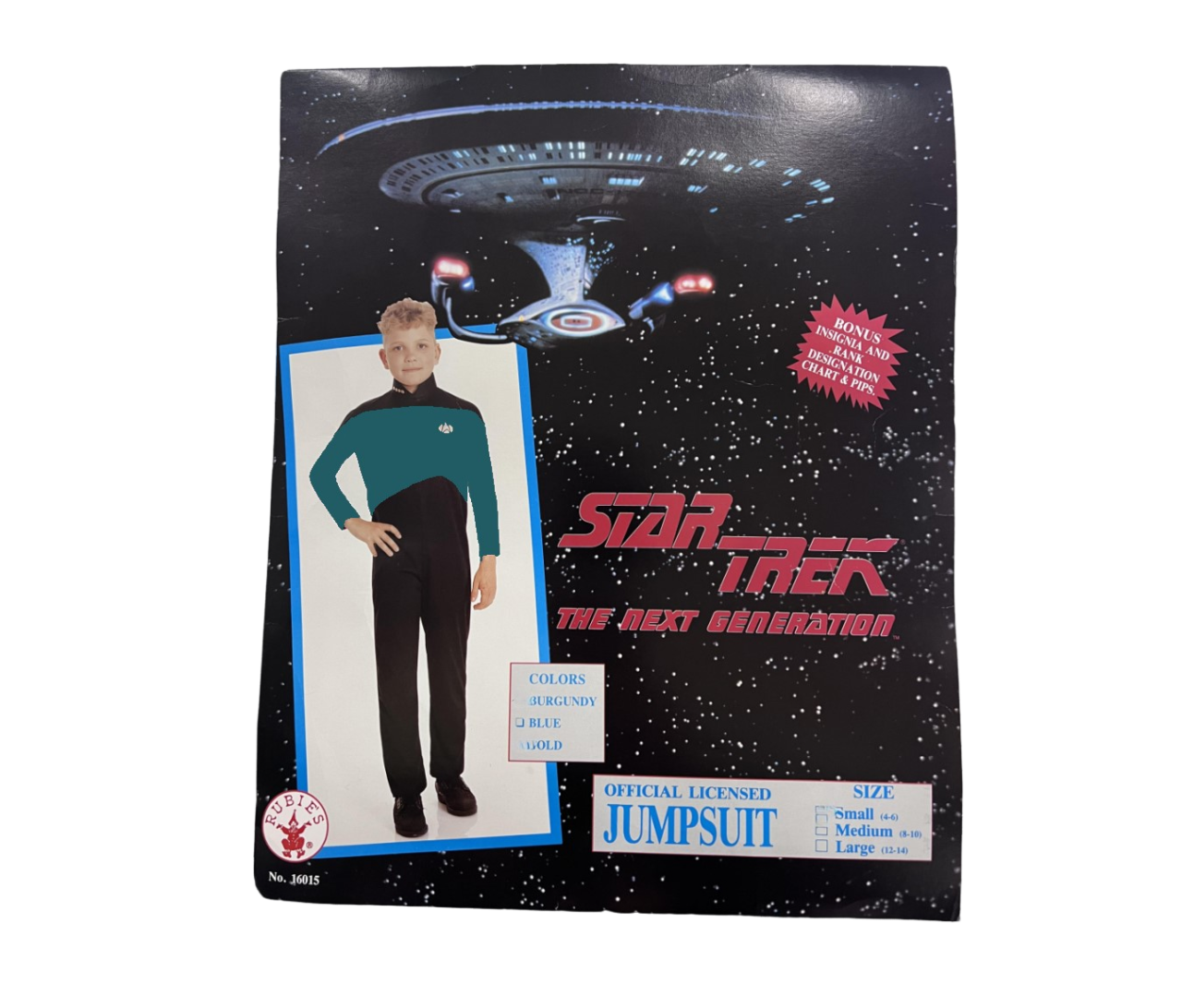 Child Star Trek: The Next Generation Blue Jumpsuit