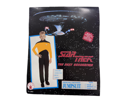 Child Star Trek: The Next Generation Gold Jumpsuit