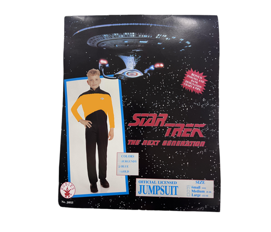 Child Star Trek: The Next Generation Gold Jumpsuit